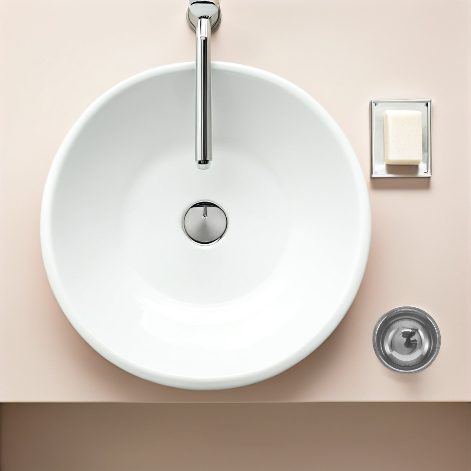 Soap Making Foam - Mangkuk Cukur Stainless Steel Dua Lapis
