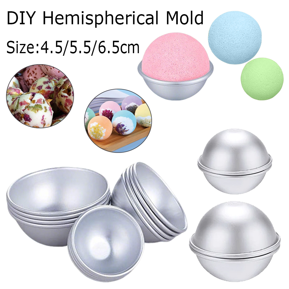 Soap Making Book For Beginners - 6-24 Buah Cetakan Mandi Bentuk Bola,