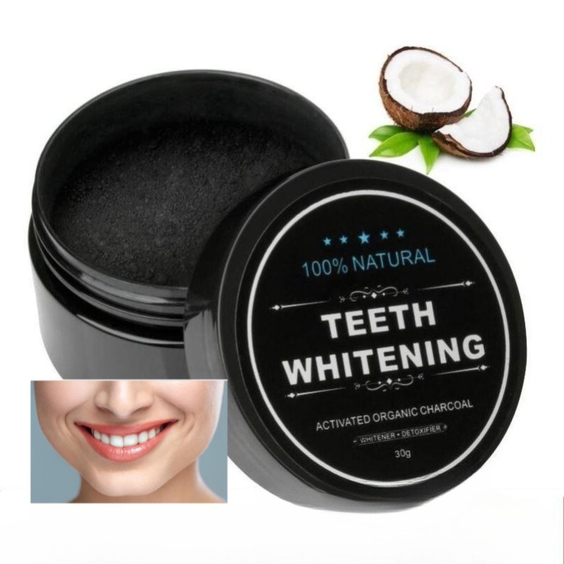 Activated Charcoal Powder - 1 Kotak Bubuk Pemutih Gigi Arang