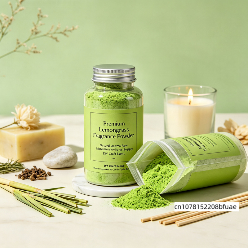 Soap Making Raw Material - Bubuk Pewangi Serai Premium, Bahan Baku