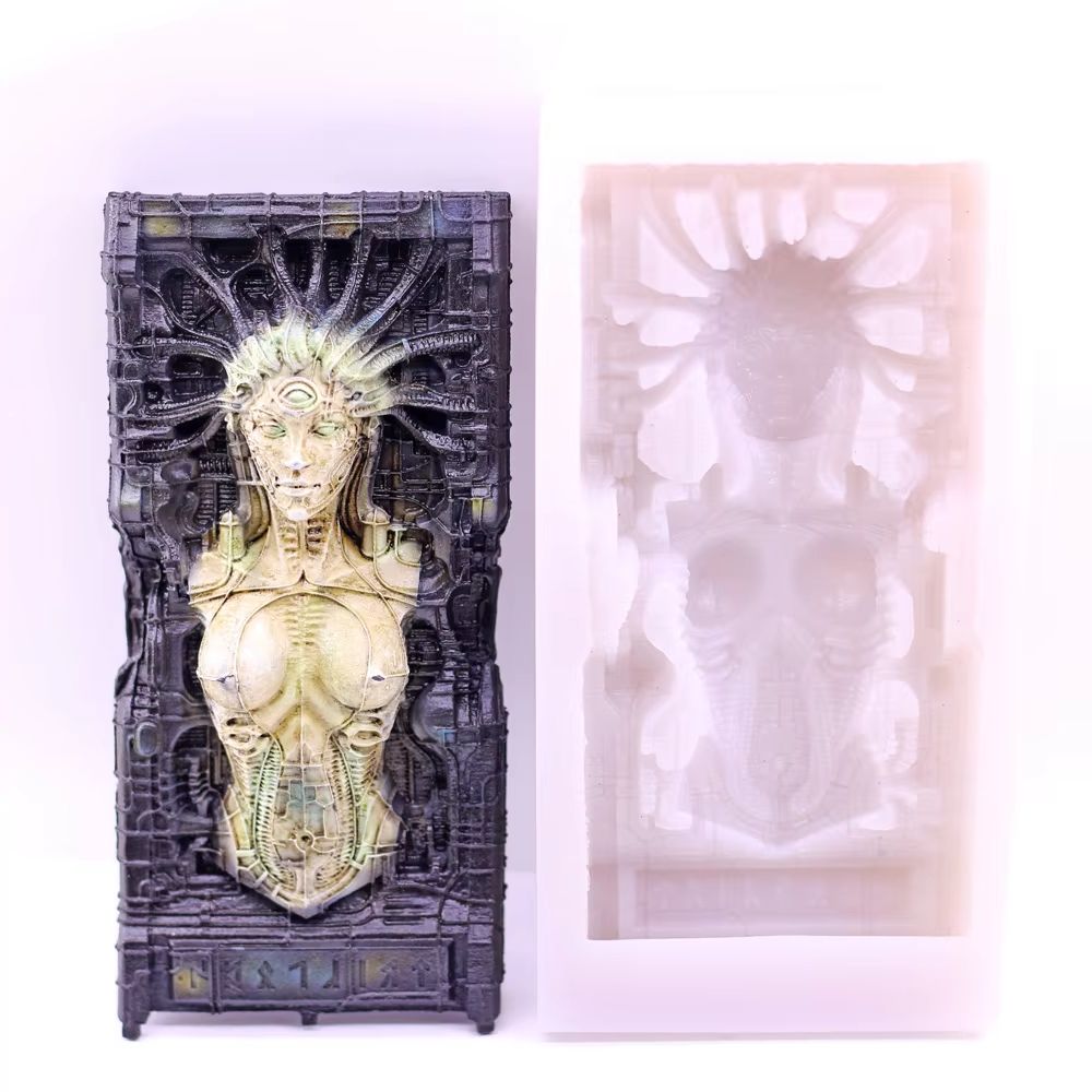 Soap Making Queen - Cetakan Silikon Alien Queen untuk Kerajinan