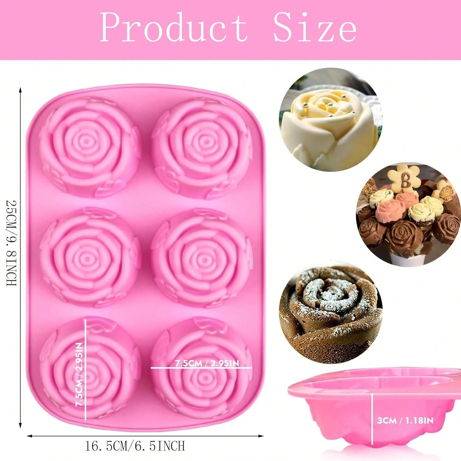 BAKER DEPOT Cetakan Silikon un - Soap Making Bar ulasan dan harga
