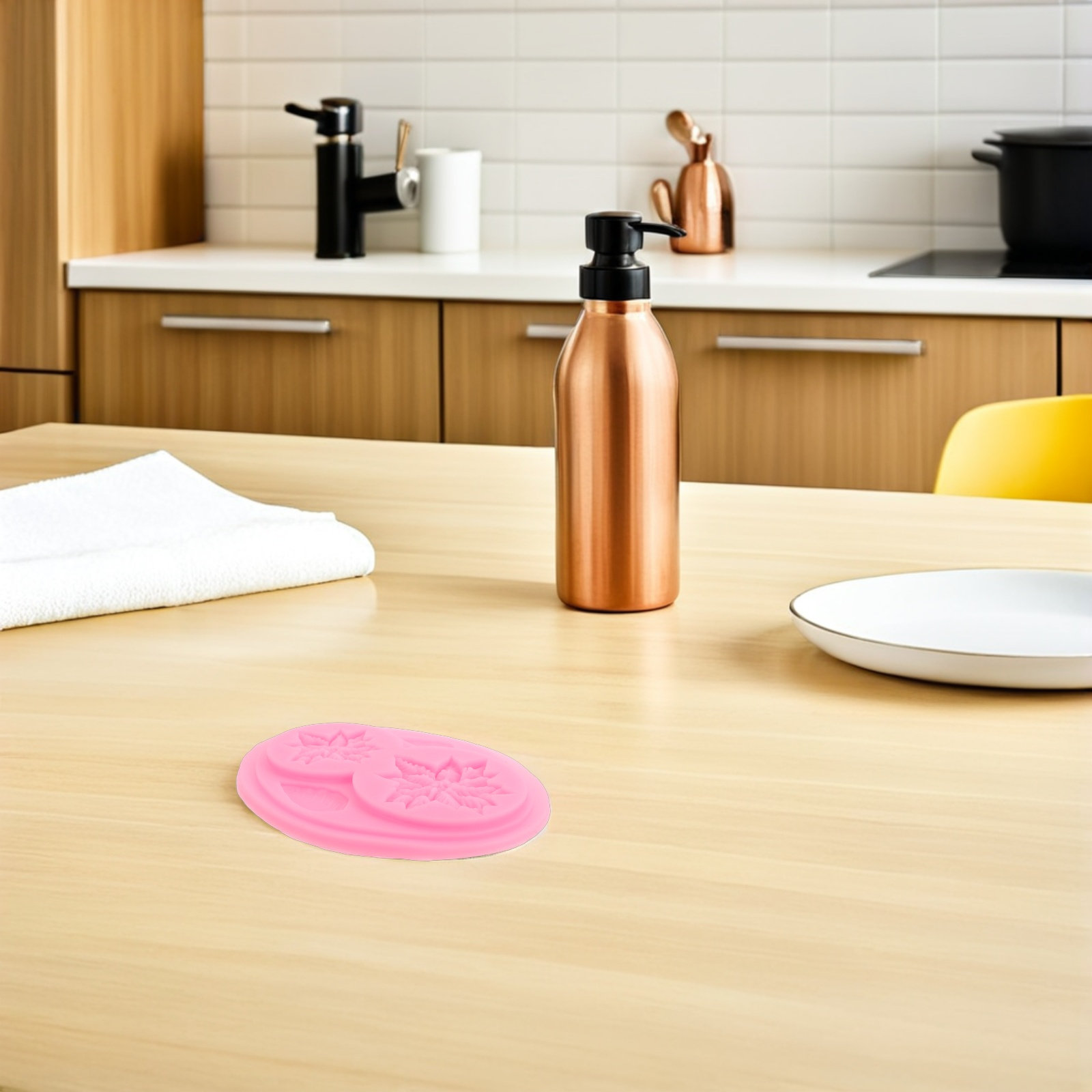 2Pcs Cetakan Silikon Motif Bun - Soap Making Molds ulasan dan harga