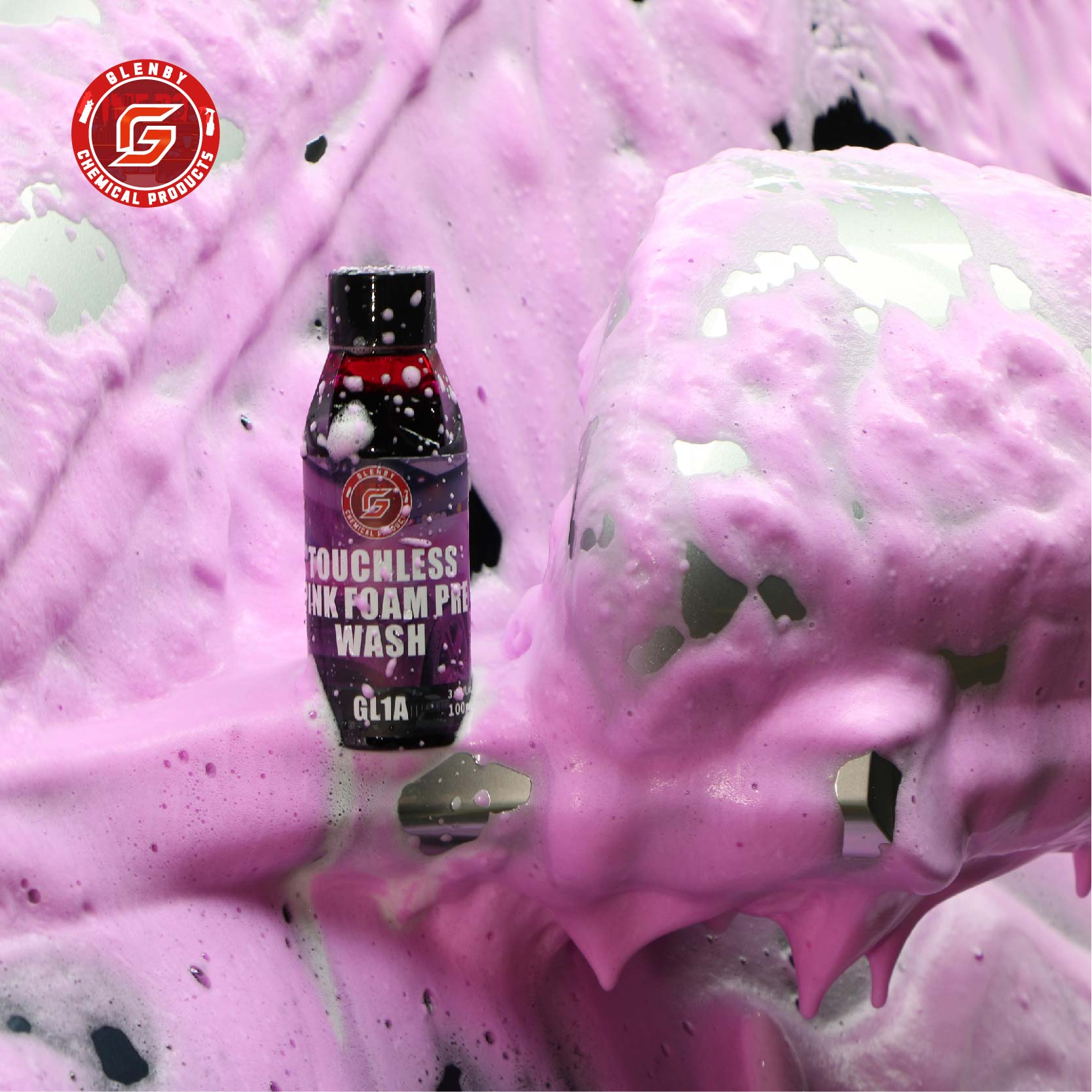 Sabun Cuci Cat Mobil Busa Pink - Soap Making Foam ulasan dan harga