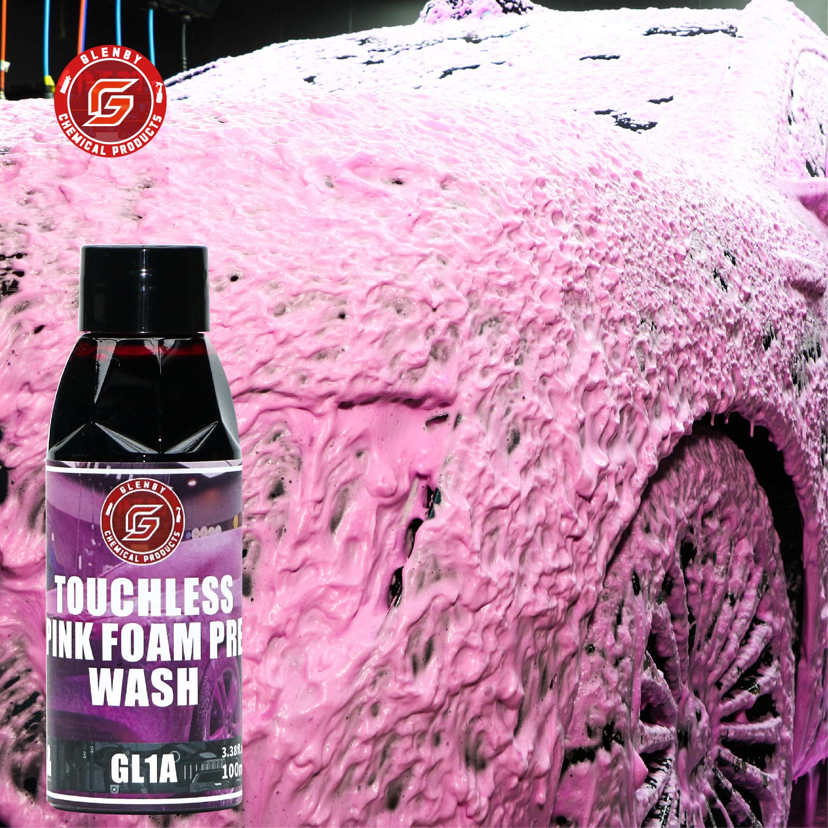 Sabun Cuci Cat Mobil Busa Pink - Soap Making Foam ulasan dan harga