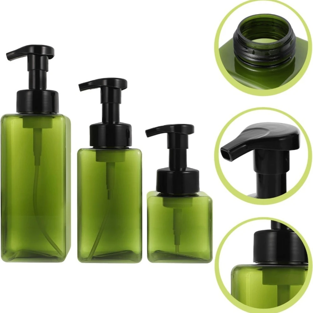 3 Buah/Set Botol Pompa Busa An - Soap Making Foam ulasan dan harga