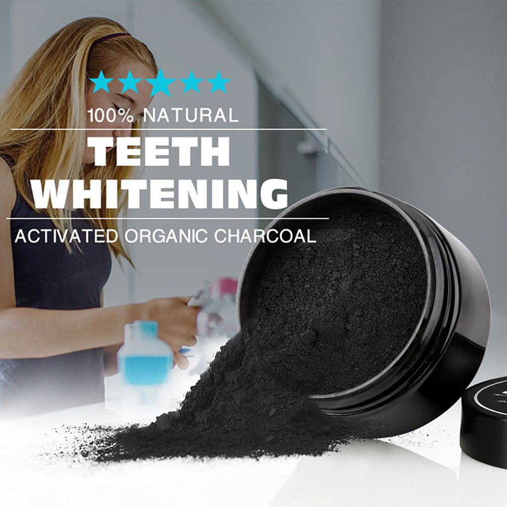 Bubuk pemutih gigi, 2 jenis, a - Activated Charcoal Powder ulasan dan harga