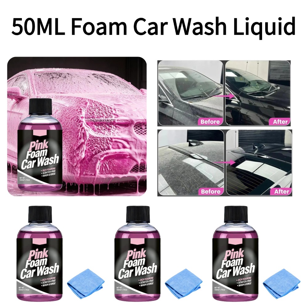 50Ml Busa Cuci Mobil Cairan Sa - Soap Making Foam ulasan dan harga