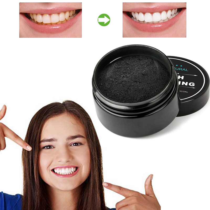 30g Teeth Whitening Powder Too - Activated Charcoal Powder ulasan dan harga