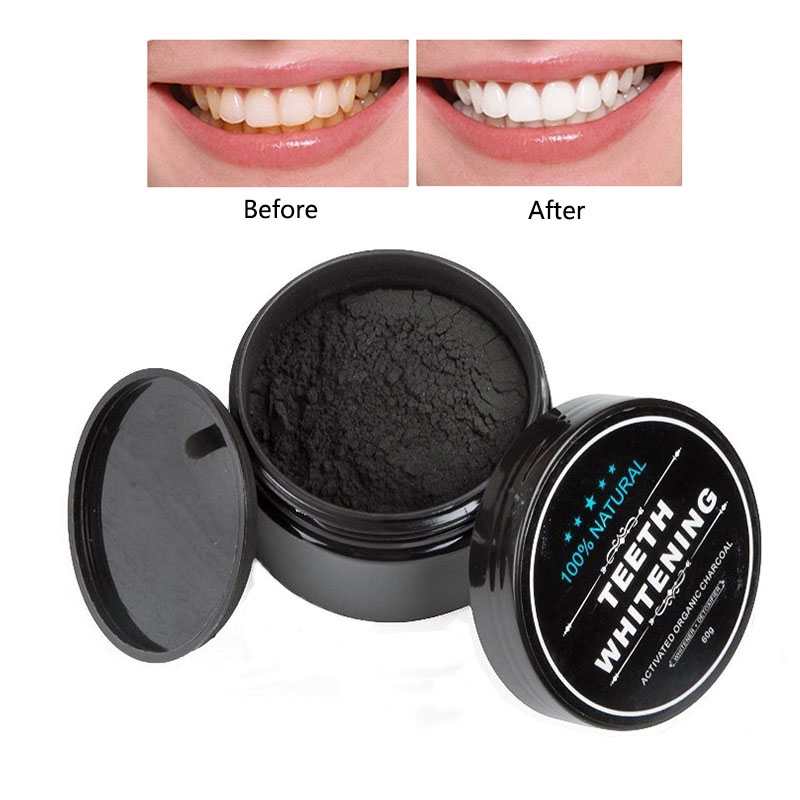 30g Teeth Whitening Powder Too - Activated Charcoal Powder ulasan dan harga