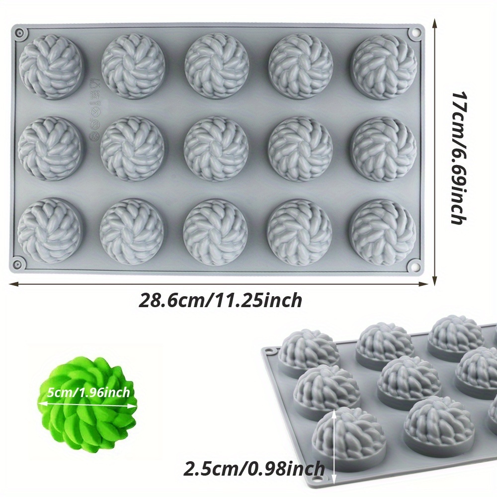 1 Cetakan Kue Santa Ana Floral - Soap Making Raw Material ulasan dan harga