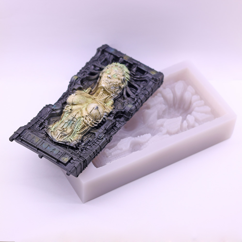 Cetakan Silikon Alien Queen un - Soap Making Queen ulasan dan harga
