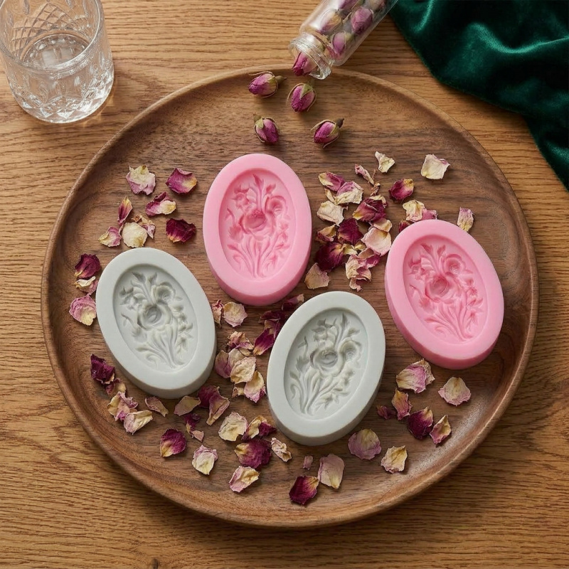 4 cetakan silikon berbentuk bu - Soap Making Molds ulasan dan harga