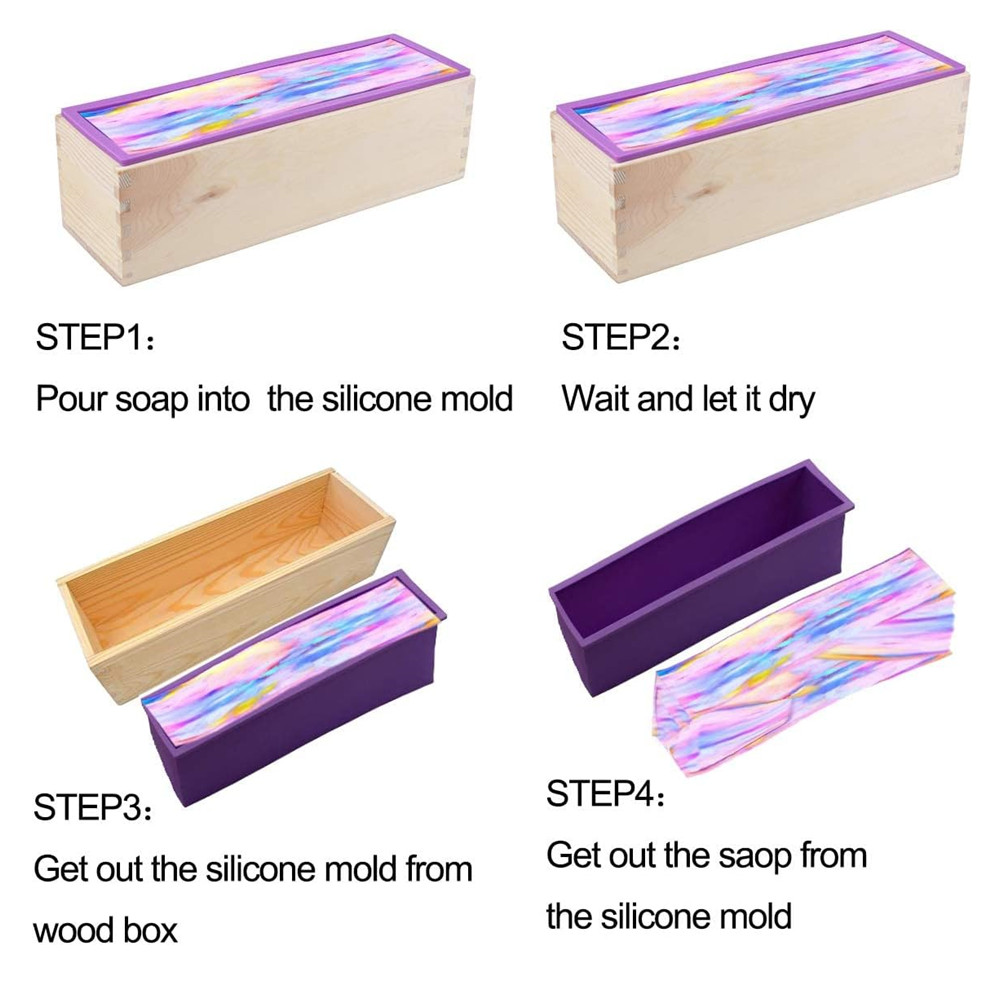 Kit Cetakan Sabun Silikon 1,2L - Soap Making Book For Beginners ulasan dan harga